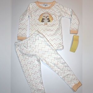 NET Magnolia Baby 2 Piece Thanksgiving Pajamas Set Size 2